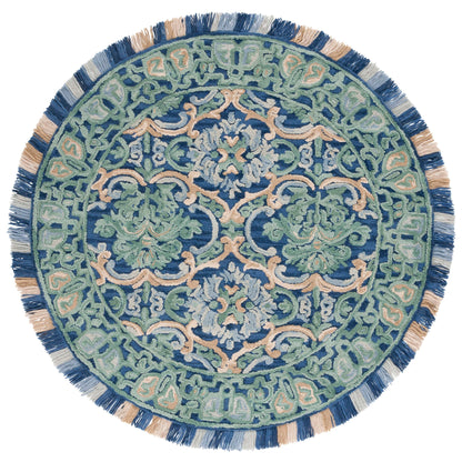 Tappeto in lana floreale Blossom Porzia fatto a mano SAFAVIEH