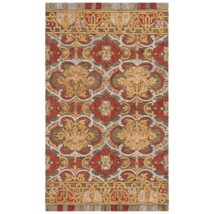 Tappeto in lana floreale Blossom Porzia fatto a mano SAFAVIEH