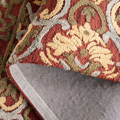 Tappeto in lana floreale Blossom Porzia fatto a mano SAFAVIEH