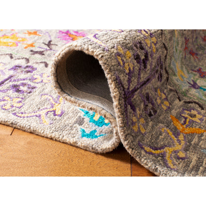 Tappeto moderno in lana floreale Takuko Blossom fatto a mano SAFAVIEH