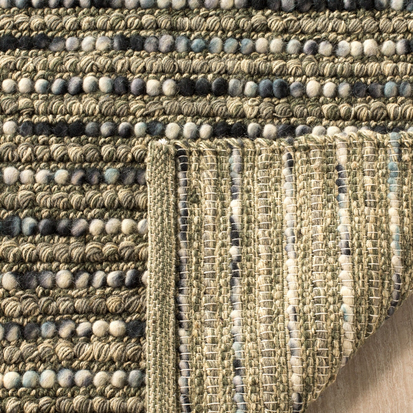 SAFAVIEH Tappeto bohémien Jelisava in iuta e lana