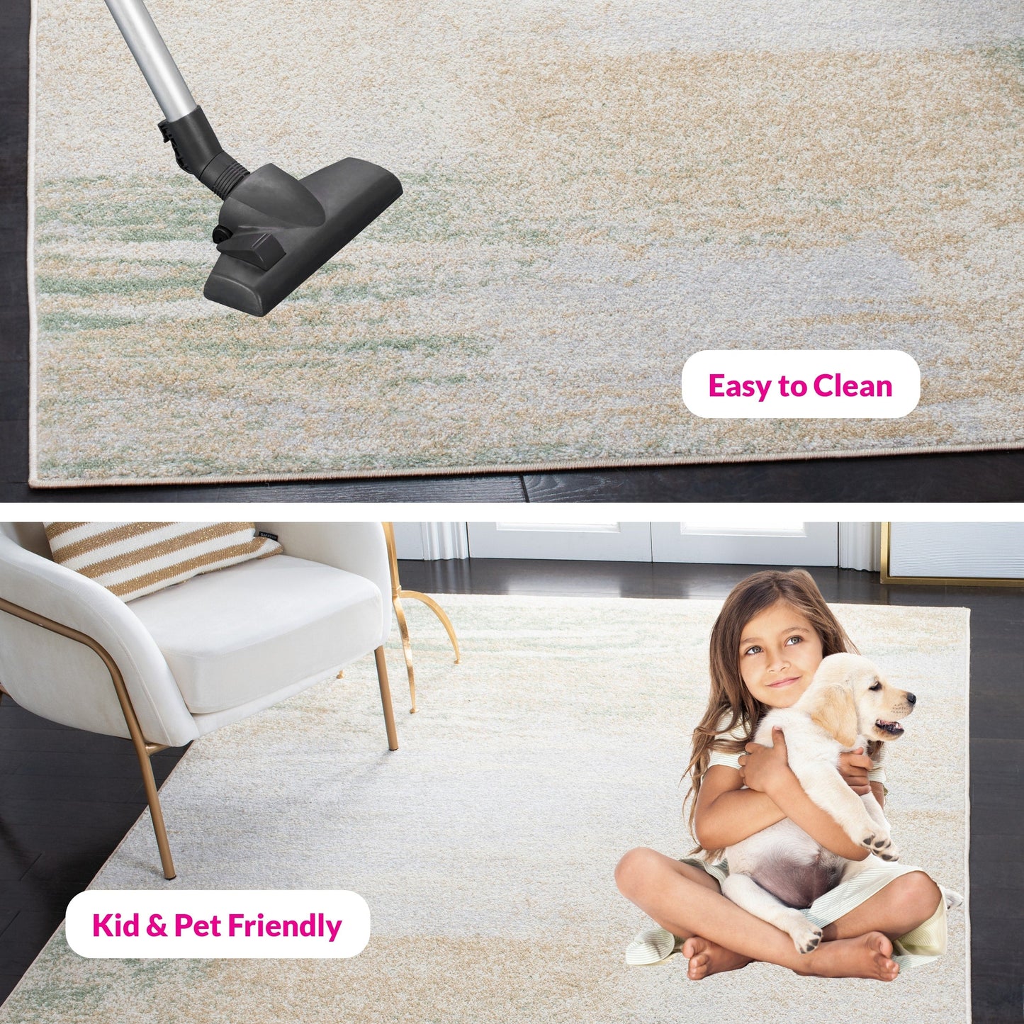 SAFAVIEH, tappeto astratto moderno Adirondack Allegonda