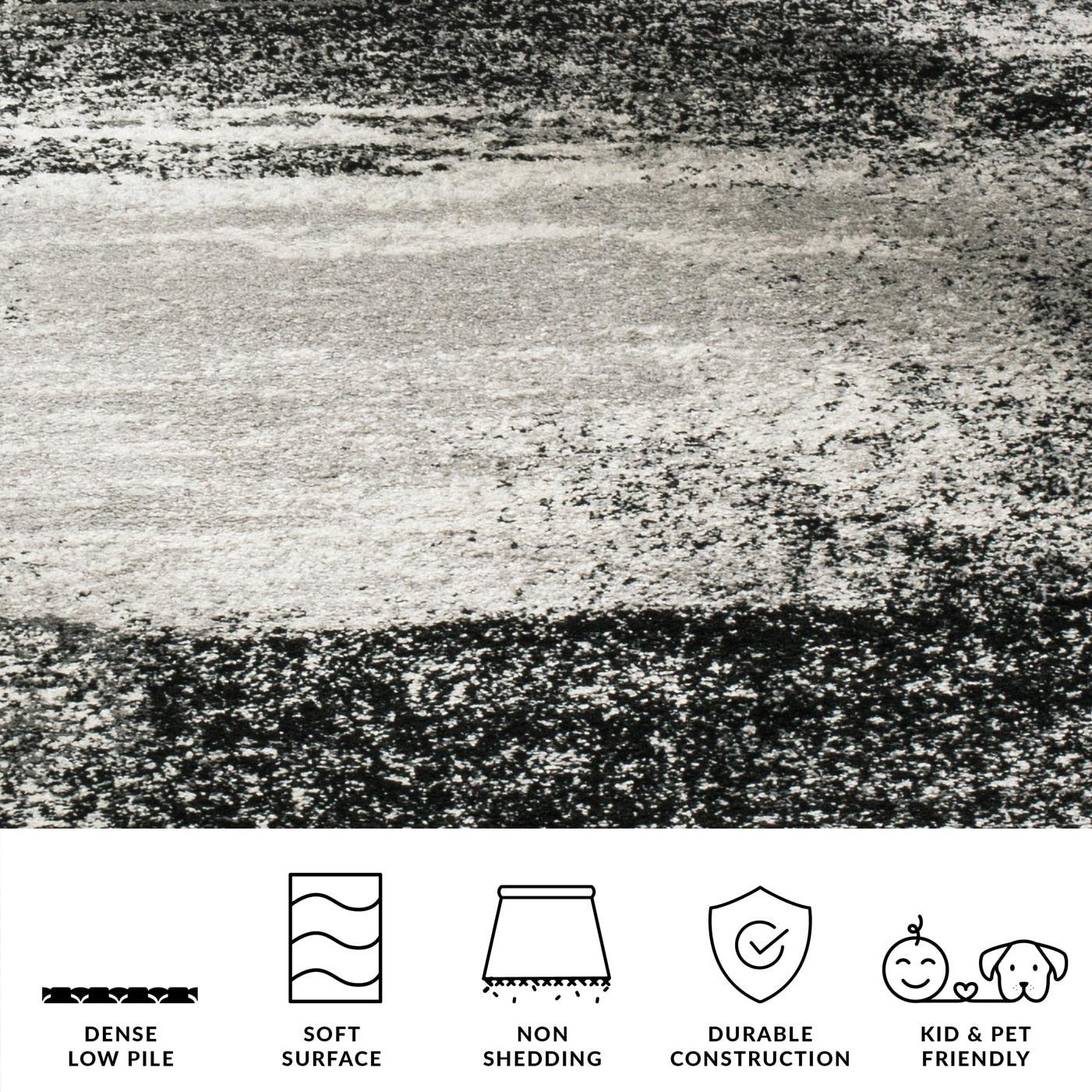 SAFAVIEH, tappeto astratto moderno Adirondack Allegonda