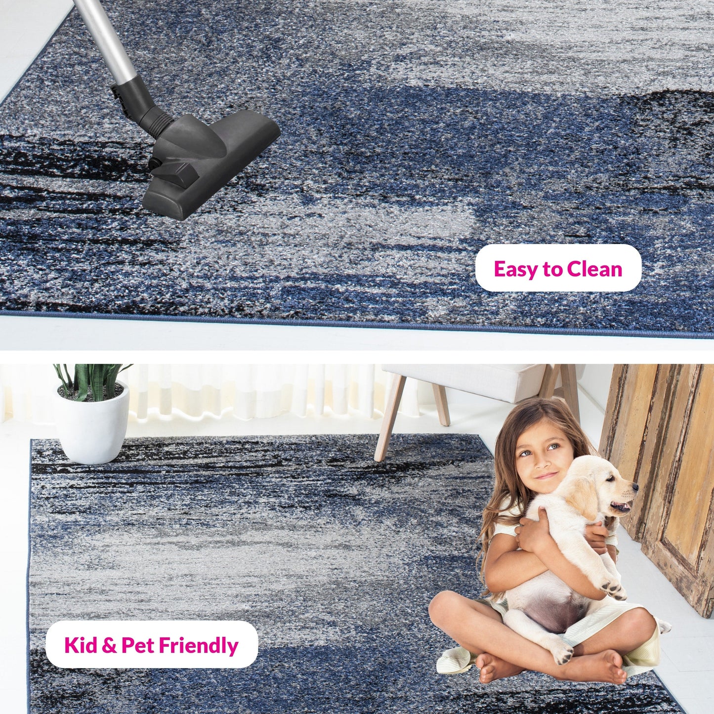 SAFAVIEH, tappeto astratto moderno Adirondack Allegonda