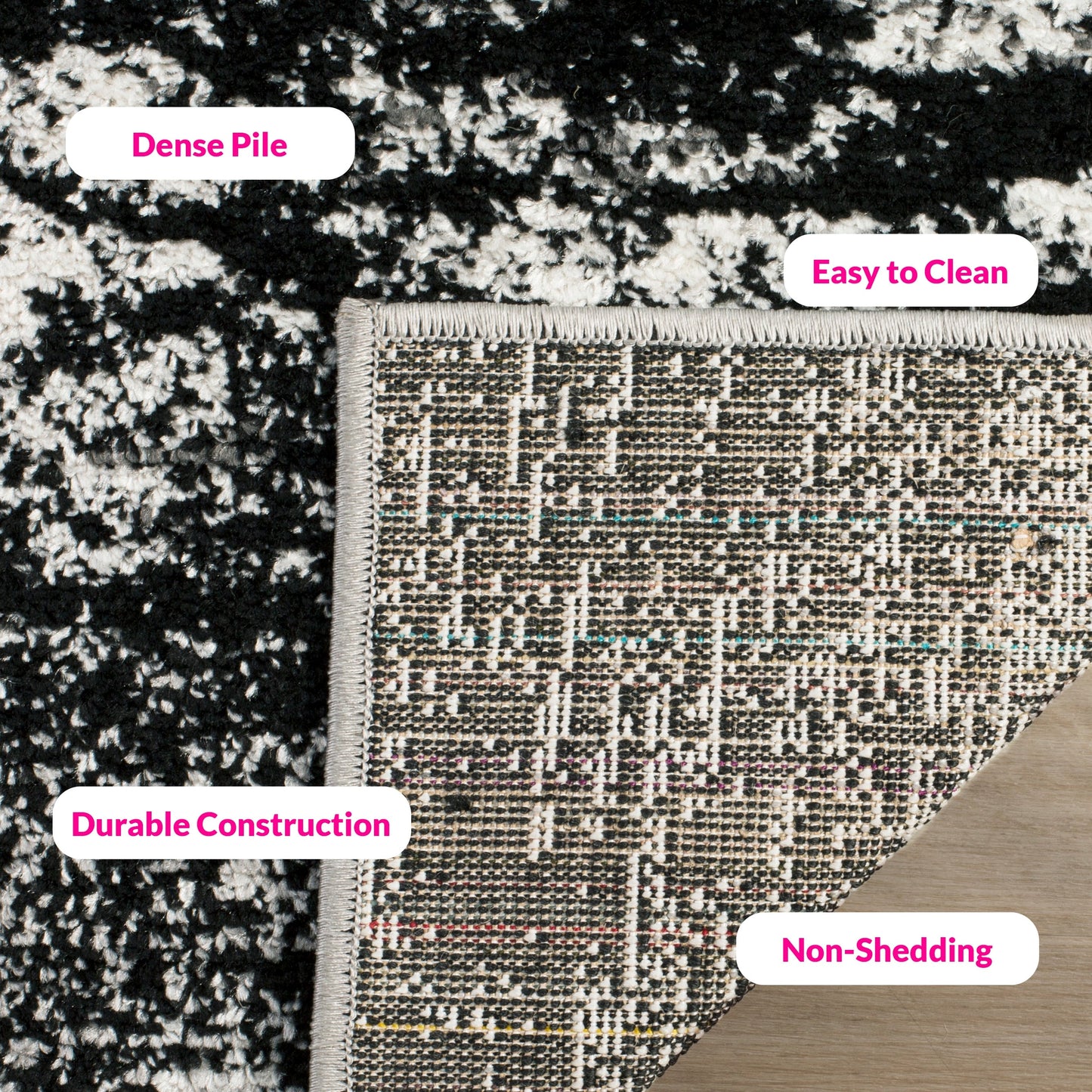 SAFAVIEH, tappeto astratto moderno Adirondack Allegonda