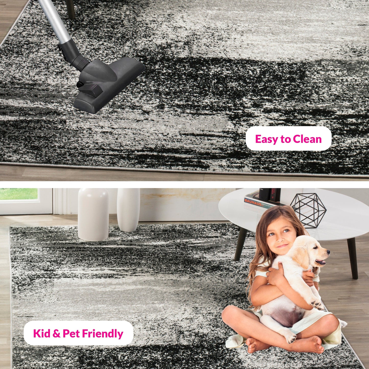 SAFAVIEH, tappeto astratto moderno Adirondack Allegonda