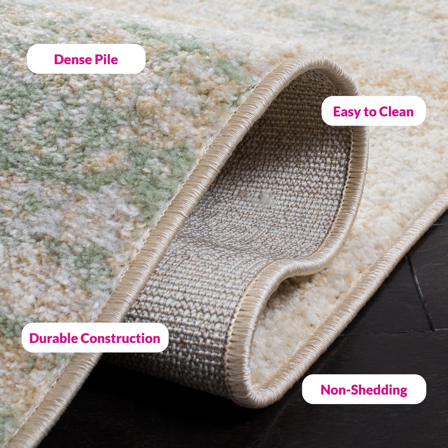 SAFAVIEH, tappeto astratto moderno Adirondack Allegonda