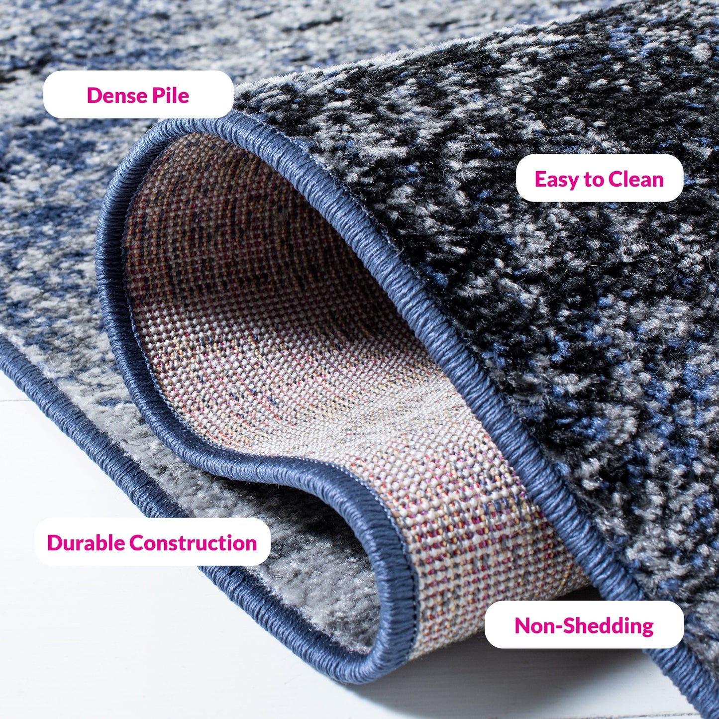 SAFAVIEH, tappeto astratto moderno Adirondack Allegonda