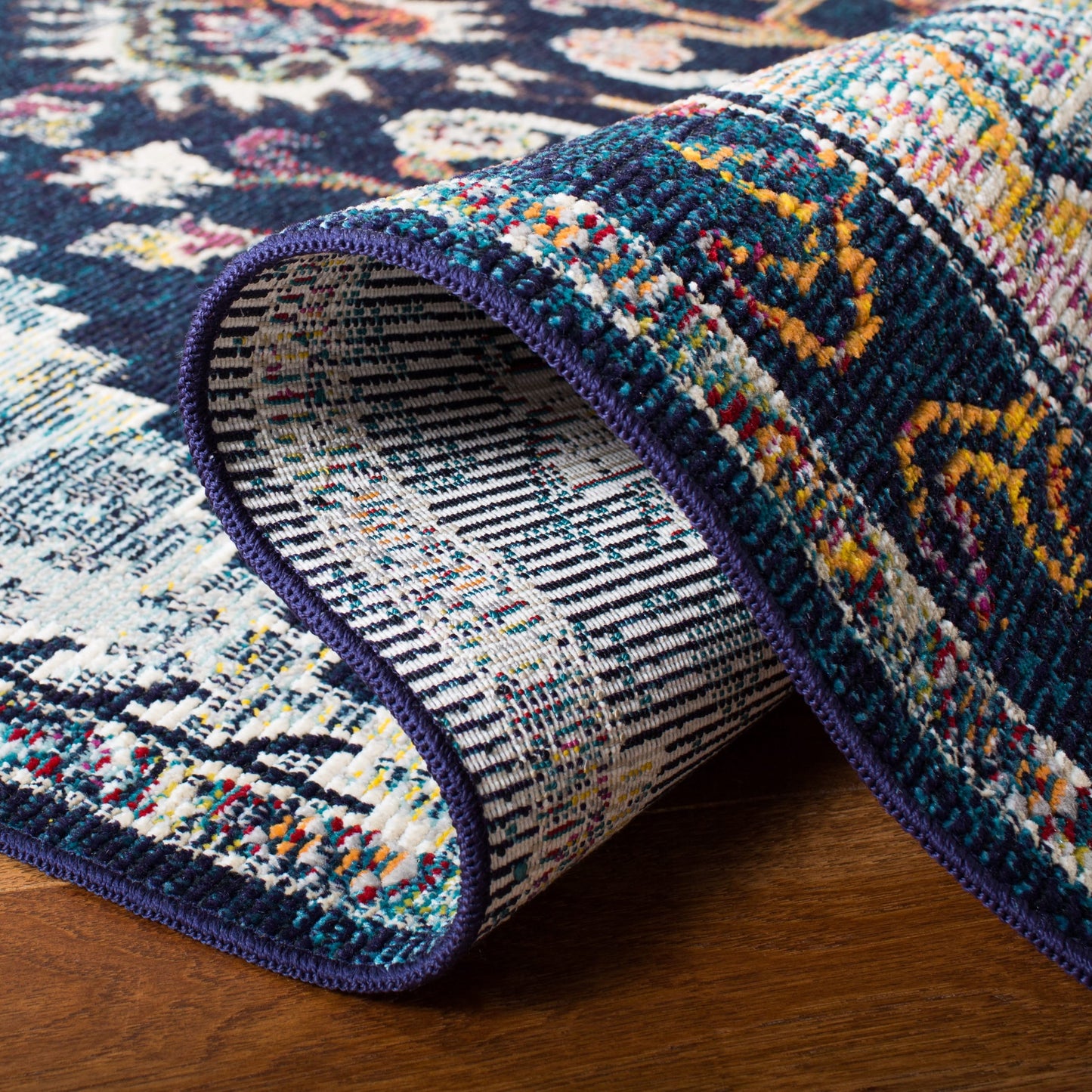 SAFAVIEH, tappeto a medaglione vintage Boho in cristallo Naimat