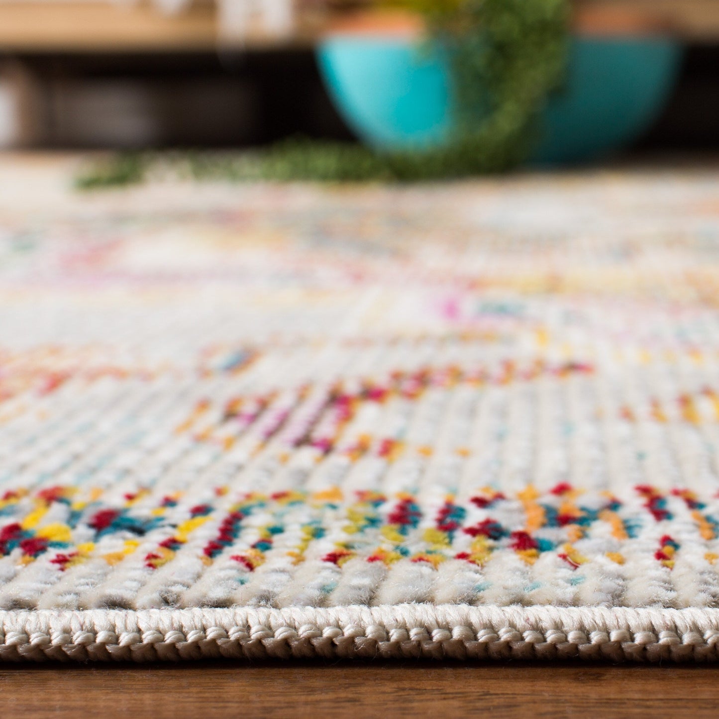 SAFAVIEH, tappeto a medaglione vintage Boho in cristallo Naimat