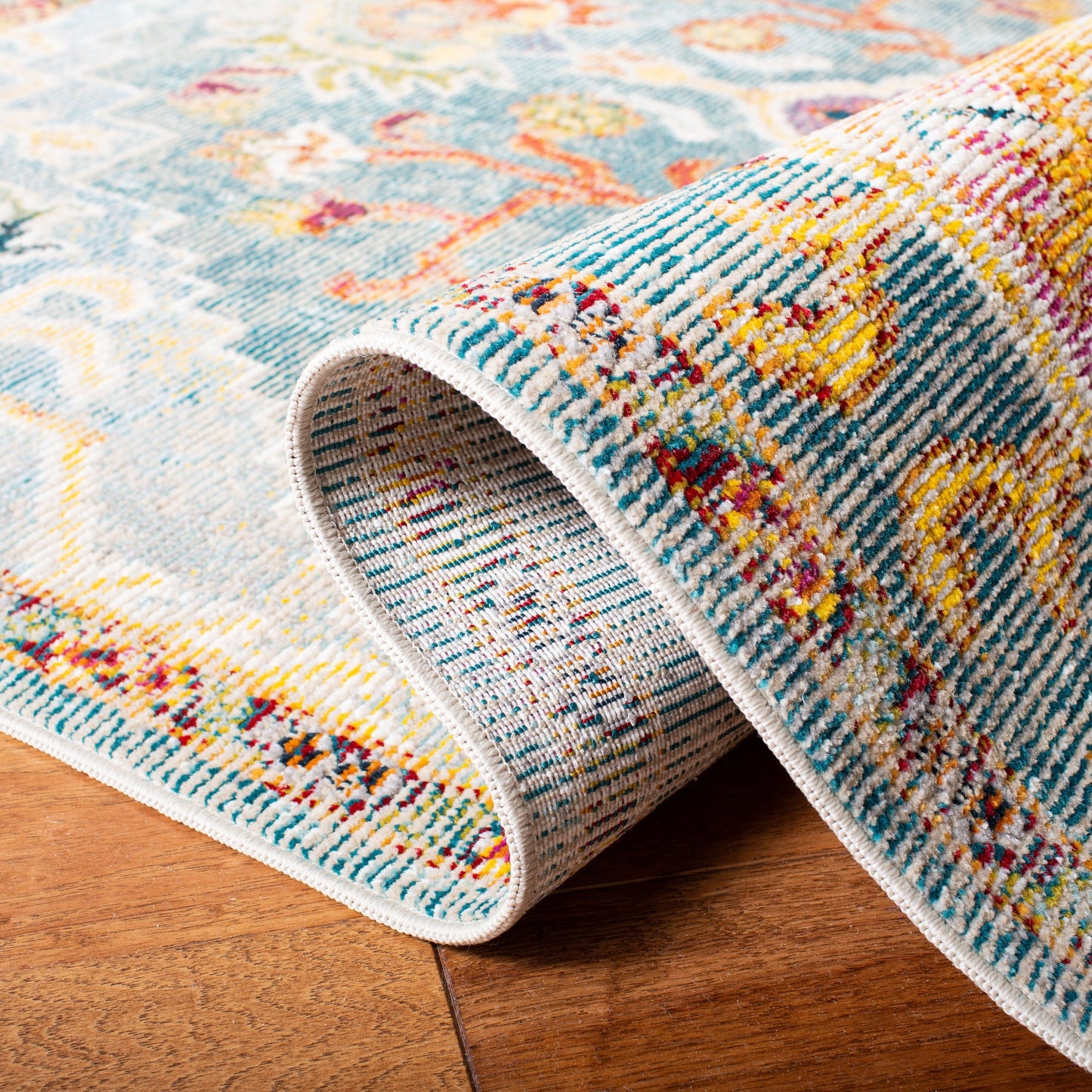 SAFAVIEH, tappeto a medaglione vintage Boho in cristallo Naimat