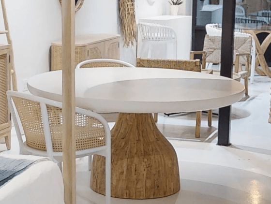 Tavolo da pranzo rotondo Island Breeze