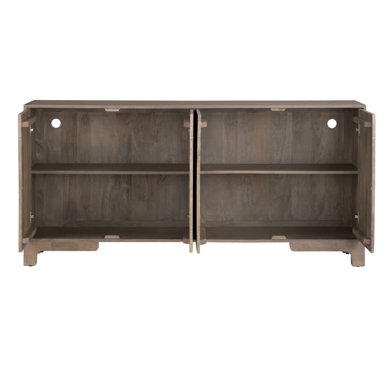 Credenza bicolore terrosa ed elegante