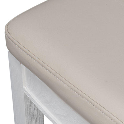 Sedia da pranzo con schienale ad arpa bianco - Set di 2