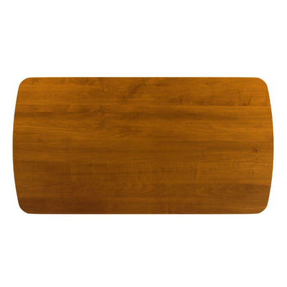 Tavolo da pranzo con gambe arcuate di metà secolo