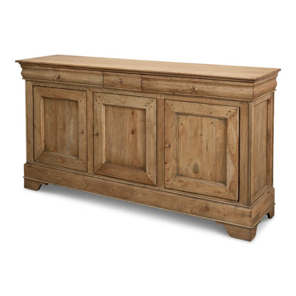 Credenza in legno di noce e caffè latte