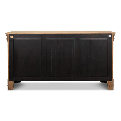 Credenza in legno di noce e caffè latte