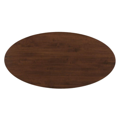 Tavolo da pranzo ovale in stile Mid-Century