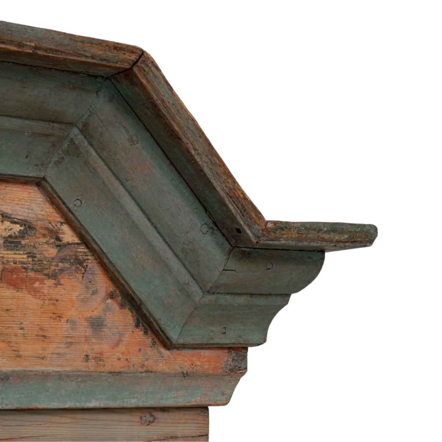 Mobiletto estivo floreale svedese, circa 1900