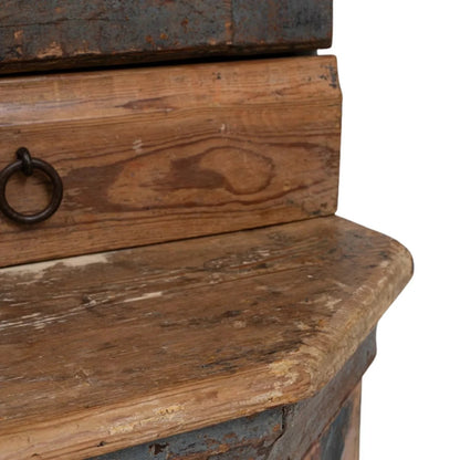 Mobiletto estivo floreale svedese, circa 1900