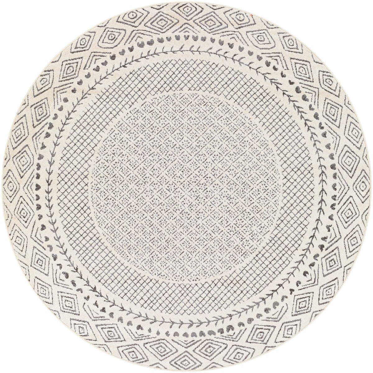 Tappeto Livabliss Tiffany Grey Bohemian Border