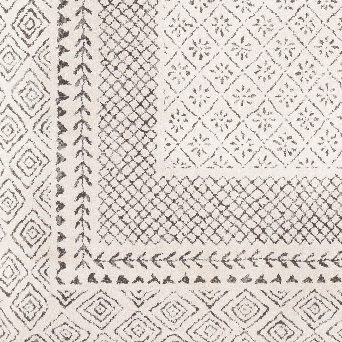 Tappeto Livabliss Tiffany Grey Bohemian Border