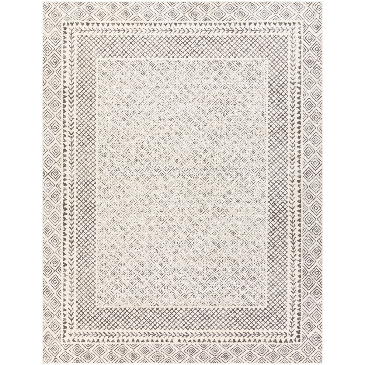 Tappeto Livabliss Tiffany Grey Bohemian Border