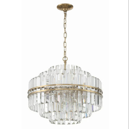 Lampadario di cristallo a più livelli Contempo