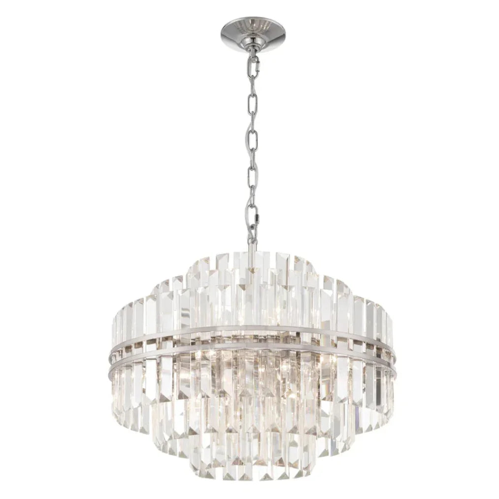 Lampadario di cristallo a più livelli Contempo