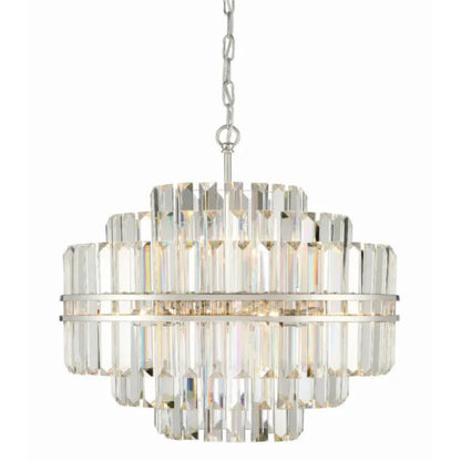 Lampadario di cristallo a più livelli Contempo