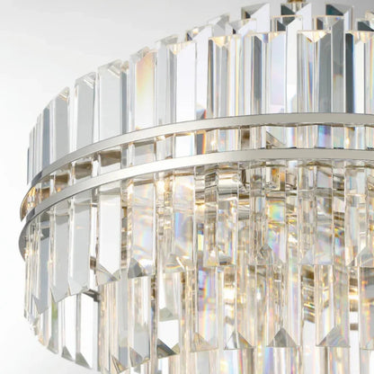 Lampadario di cristallo a più livelli Contempo