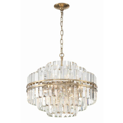 Lampadario di cristallo a più livelli Contempo