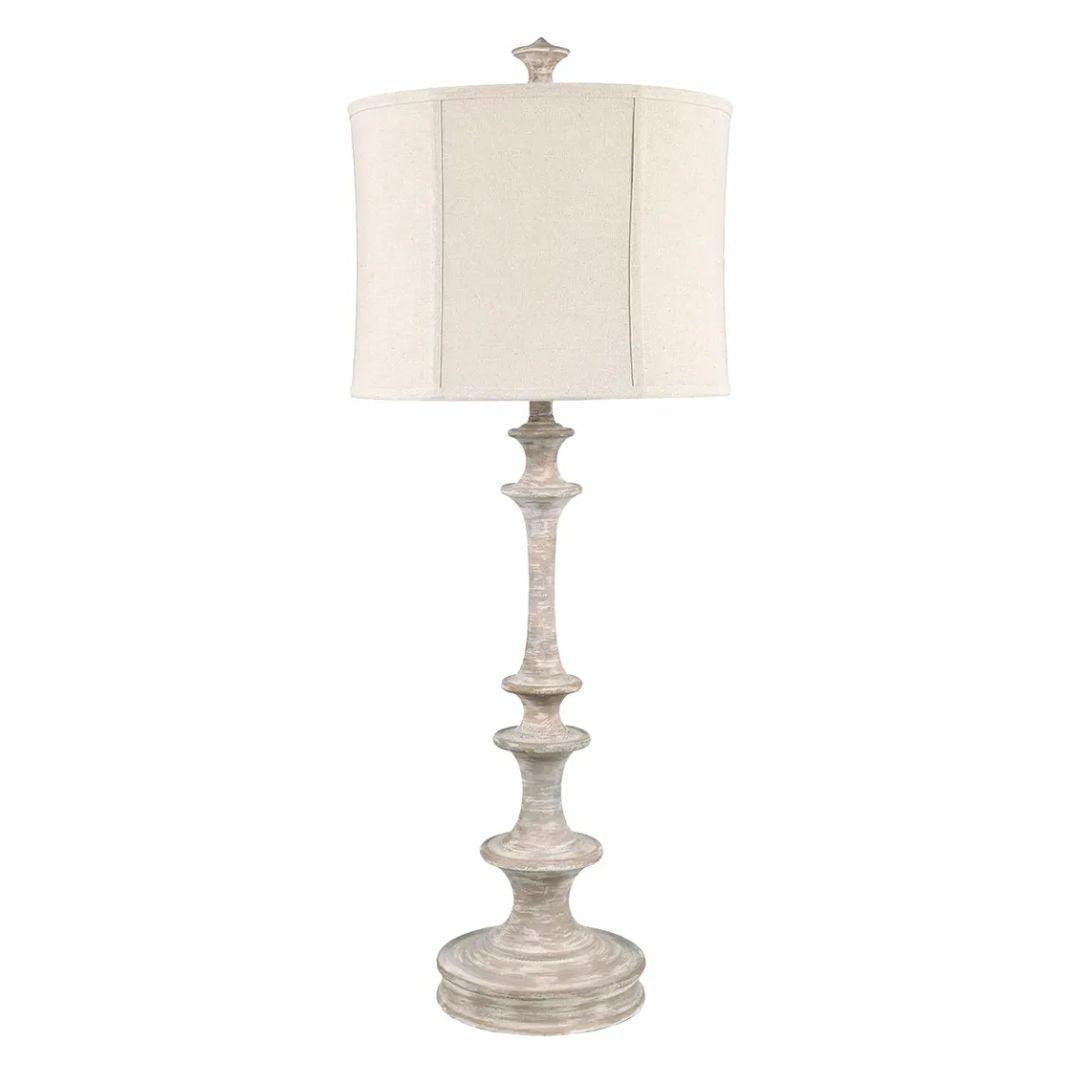 Lampade da tavolo ispirate al totem shabby chic - Set di 2