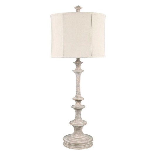 Lampade da tavolo ispirate al totem shabby chic - Set di 2