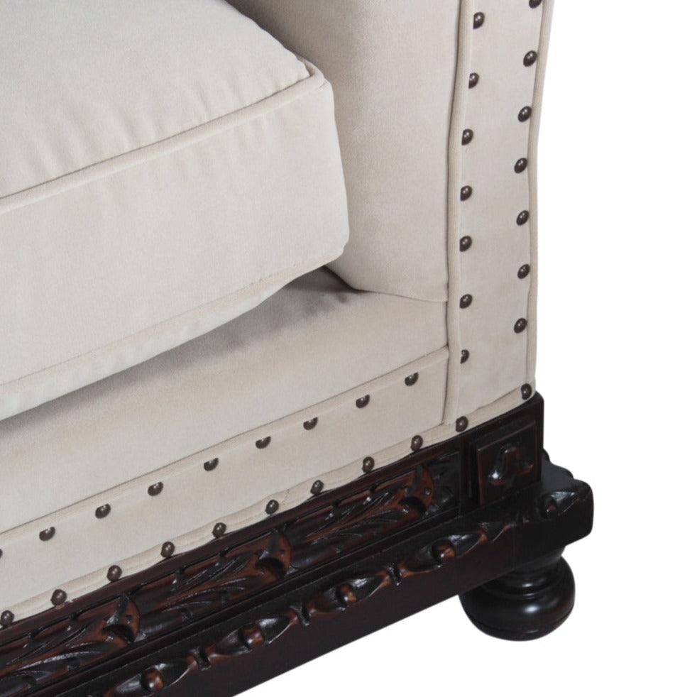 Divano in stile missione di Santa Fe