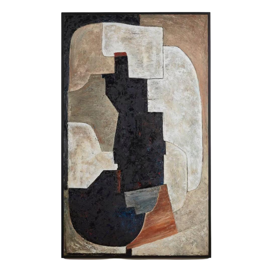 Arte murale su tela con pittura a olio Etude