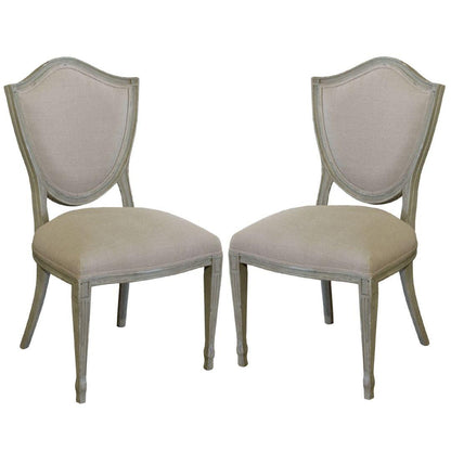 Sedia con schienale laterale Versailles Shield