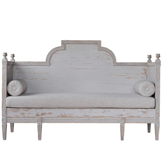 Divano in legno anticato Regal Victoria