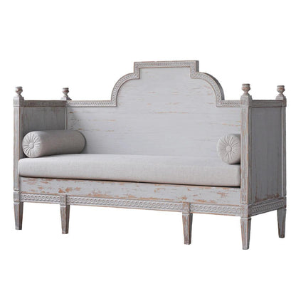 Divano in legno anticato Regal Victoria