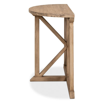 Tavolo consolle a mezzaluna Vineyards