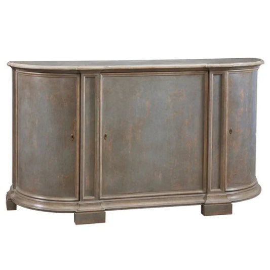 Majestic Credenza curva grigio blu