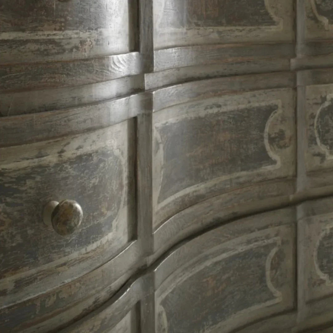 Cassettiera curva a serpentina