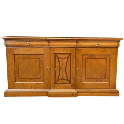 Credenza Art Déco marrone dorato