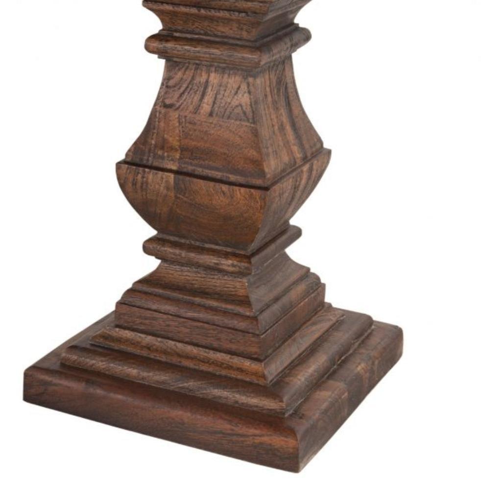 Panca in legno francese di mango invecchiato