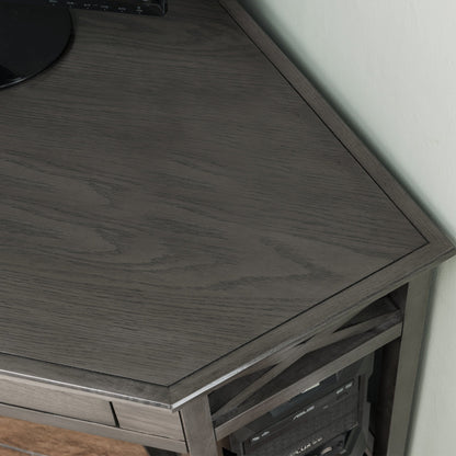 Scrivania angolare Mission di Leick Home