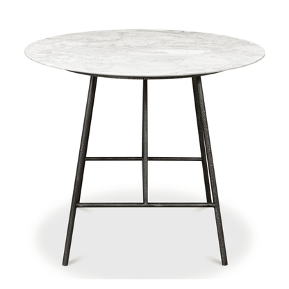 Tavolo da caffè francese con piano in marmo