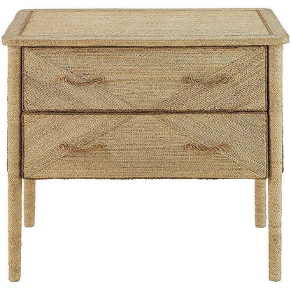 Corda di abaca sul lato del petto