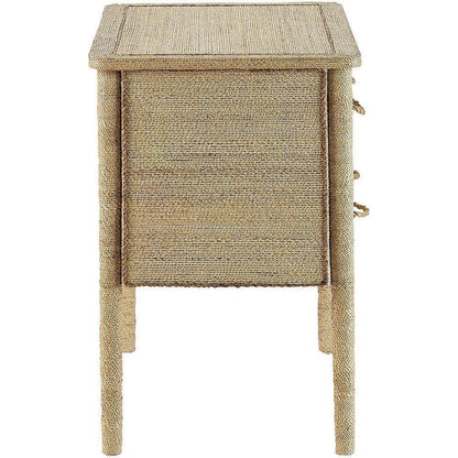 Corda di abaca sul lato del petto