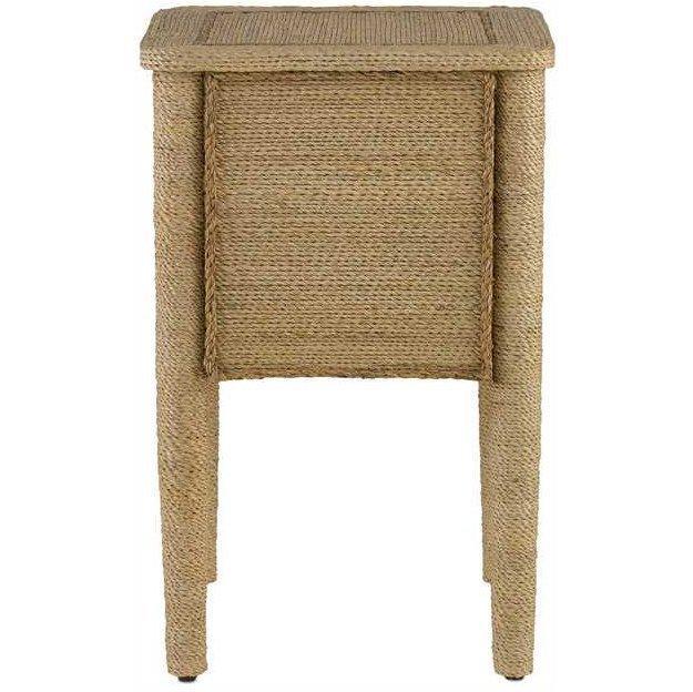 Comodino piccolo in corda di abaca