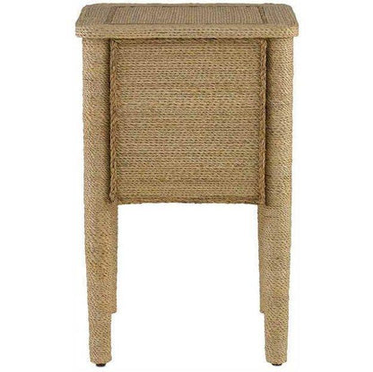 Comodino piccolo in corda di abaca